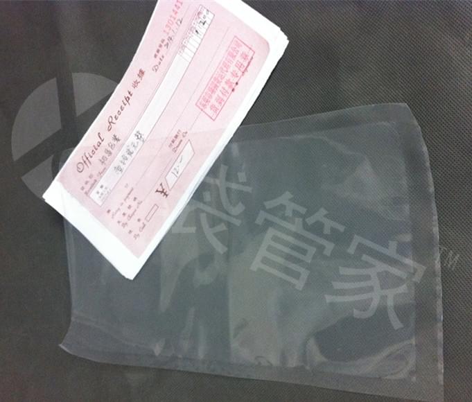 票據透明包裝袋
